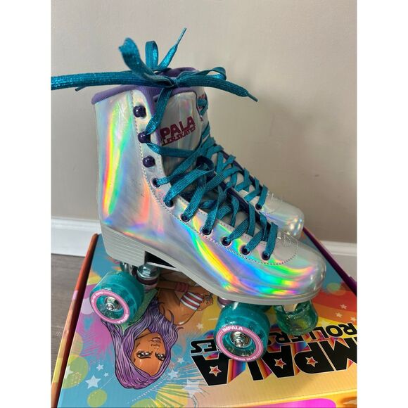 Impala Multicolor Holographic Roller Skates size 8 - Picture 1 of 7